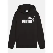 ESS No. 1 Logo Hoodie FL B, Puma Black, 128,  Hoodies