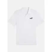 ESS No. 1 Logo Pique Polo, Puma White, 2XL,  Piketröjor