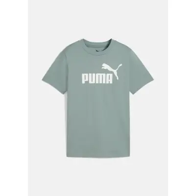 Ess No. 1 Logo Tee B, Green Moon, 152,  T-Shirts
