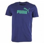 Ess No.1 Logo Tee, Blue, Xxl,  Puma