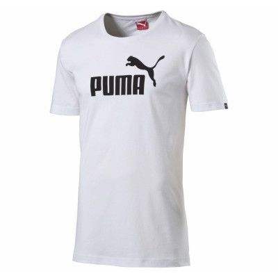 Ess No.1 Logo Tee, White, M,  Puma