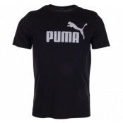 Ess No.1 Tee, Cotton Black-Reflactive, Xs,  Puma