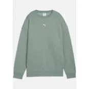 ESS Oversized Crew FL, Green Moon, L,  Sweatshirts