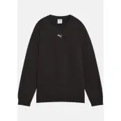 Ess Oversized Crew Fl, Puma Black, L,  Sweatshirts