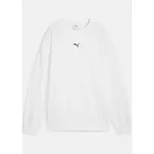 ESS Oversized Crew FL, Puma White, L,  Sweatshirts