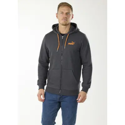 Ess Rebel Fz Hoodie Fl, Dark Gray Heather, 2xl,  Hoodies