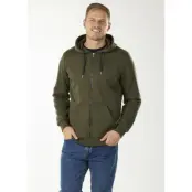Ess Rebel Fz Hoodie Fl, Dark Olive, 3xl, Hoodies