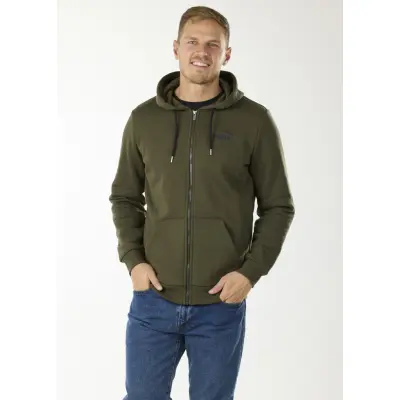 Ess Rebel Fz Hoodie Fl, Dark Olive, 4xl,  Hoodies