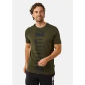 Ess Rebel Tee, Dark Olive, 3xl,  T-Shirts