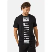 Ess Rebel Tee, Puma Black, 3xl, T-Shirts