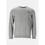 Ess Small Logo Crew Fl, Medium Gray Heather-Cat, 3xl,  Sweatshirts