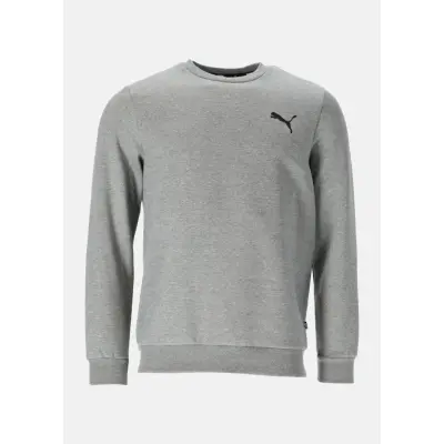 Ess Small Logo Crew Fl, Medium Gray Heather-Cat, 3xl,  Sweatshirts