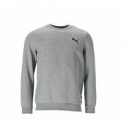 Ess Small Logo Crew Fl, Medium Gray Heather-Cat, Xs,  Puma