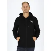 Ess Small Logo Fz Hoodie Fl, Puma Black-Cat, 3xl,  Hoodies
