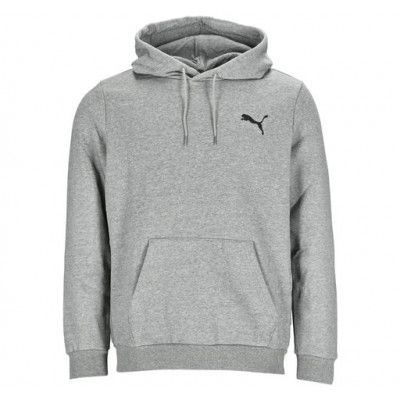 Ess Small Logo Hoodie Fl, Medium Gray Heather-Cat, 4xl,  Hoodies