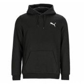 Ess Small Logo Hoodie Fl, Puma Black-Cat, M,  Hoodies