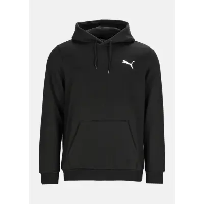 Ess Small Logo Hoodie Fl, Puma Black-Cat, L,  Hoodies