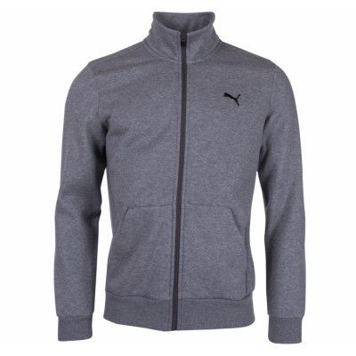 Ess Sweat Jacket, Fl, Medium Gray Heather, Xs,  Puma