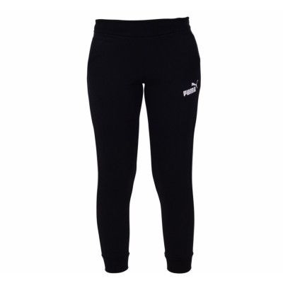 Ess Sweat Pants Fl G, Cotton Black, 104,  Puma