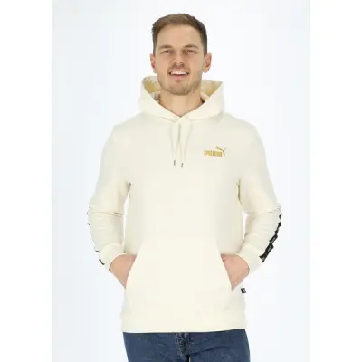 Ess+ Tape Golden! Hoodie, Pristine, M,  Hoodies