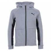 Evo Fz Hoody, Medium Gray Heather, 128,  Puma