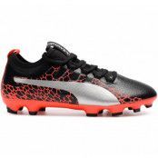 Evopower Vigor 3 Graphic Ag Jr, Puma Black-Silver-Fiery Coral, 28