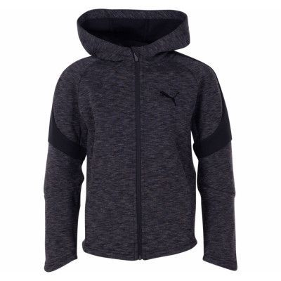 Evostripe Fz Hoody B, Cotton Black, 176,  Puma