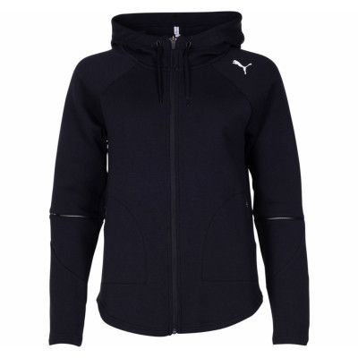 Evostripe Move Hooded Jacket, Cotton Black, Xs,  Puma