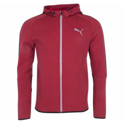Evostripe Proknit Fz Hoody, Barbados Cherry Heather, M,  Puma
