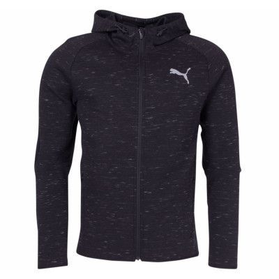 Evostripe Spaceknit Fz Hoody, Cotton Black Heather, Xl,  Puma