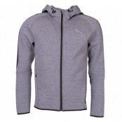 Evostripe Spaceknit Fz Hoody, Medium Gray Heather, Xl, Puma