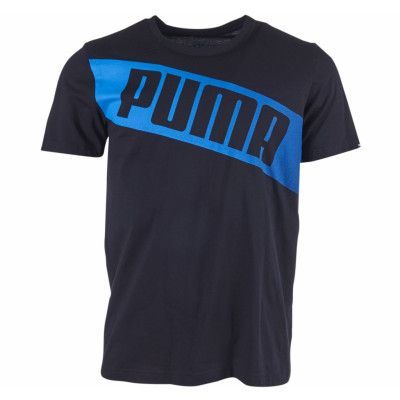 Fun Big Logo Graphic Tee, Black, S,  Puma