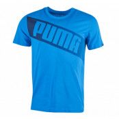Fun Big Logo Graphic Tee, Blue, L,  Puma