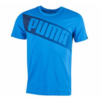 Fun Big Logo Graphic Tee, Blue, Xl,  Puma