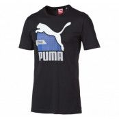 Fun Cat Graphic Tee, Black, L,  Puma