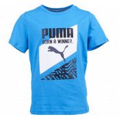 Fun Ind Graphic Tee B, Blue, 128,  Puma