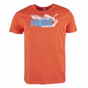 Fun Puma Graphic Tee, Nasturtium, L,  Puma