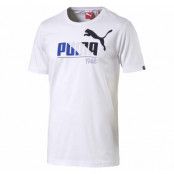 Fun Puma Graphic Tee, White, M,  Puma