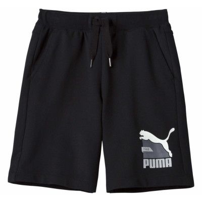 Fun Td Sweat Bermudas B, Black, 140,  Puma