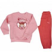 Fun Tom & Jerry Crew Jogger, Flamingo P, 104,  Puma