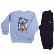 Fun Tom & Jerry Crew Jogger, Powder Blu, 104,  Puma