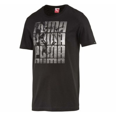 Hiding Cat Tee, Black, S,  Puma