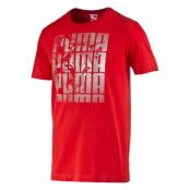 Hiding Cat Tee, Puma Red, L,  Puma