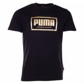 Holiday Pack Graphic Tee, Cotton Black, M,  Puma