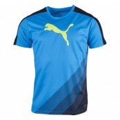 It Evotrg Cat Graphic Tee, Blue, 128,  Puma