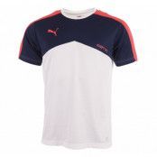 It Evotrg Training Tee, Wht/Peacoa, 128,  Puma