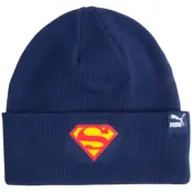 Justice League Beanie, Blue Depths-Superman, Onesize Youth,  Puma