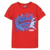 Justice League Tee, High Risk Red-Super Man, 152,  Puma