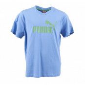 Large Logo Tee, Azure Blue, 104,  Puma