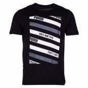 Lines Graphic, Cotton Black, L,  Puma